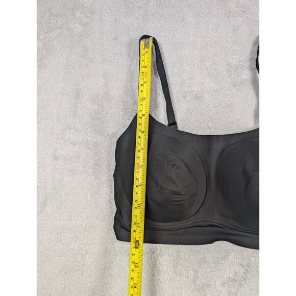 True & Co Bralette Womens Size S Full Cup Black Adjustable Seamless Wireless - Picture 5 of 8